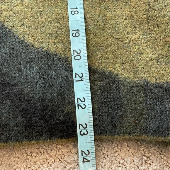 Rag & Bone Sinclair Mohair Blend Crew Neck Sweater, Army Green Camo Print, Small - Picture 10 of 15